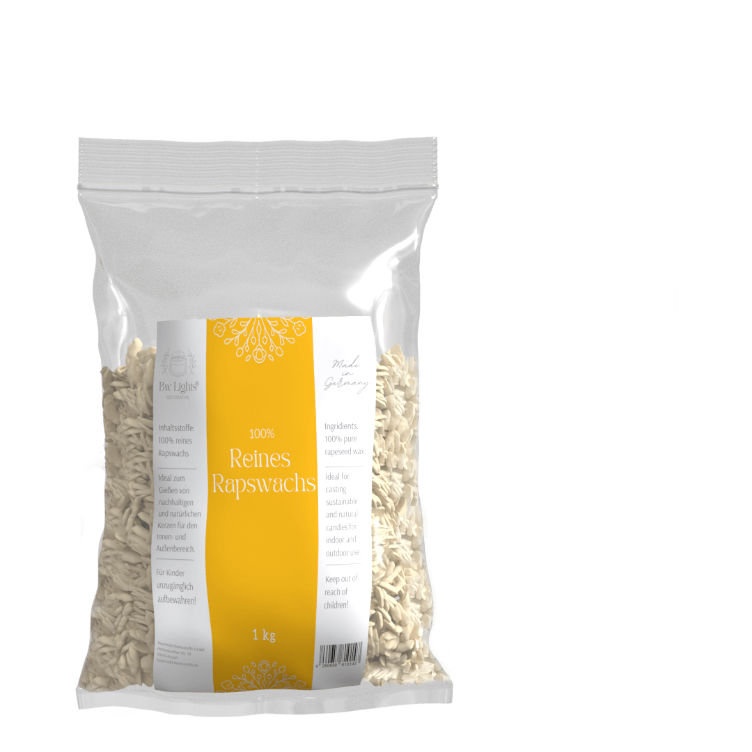 Premium Rapswachs | Standkerzen | in Pastillen | Made in Germany