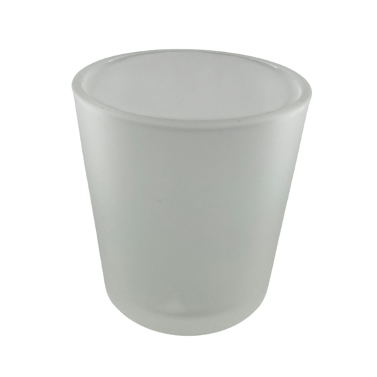 Kerzenglas gefrostet, 300 ml