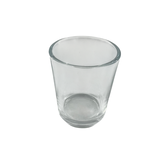 Kerzenglas klar, 90 ml