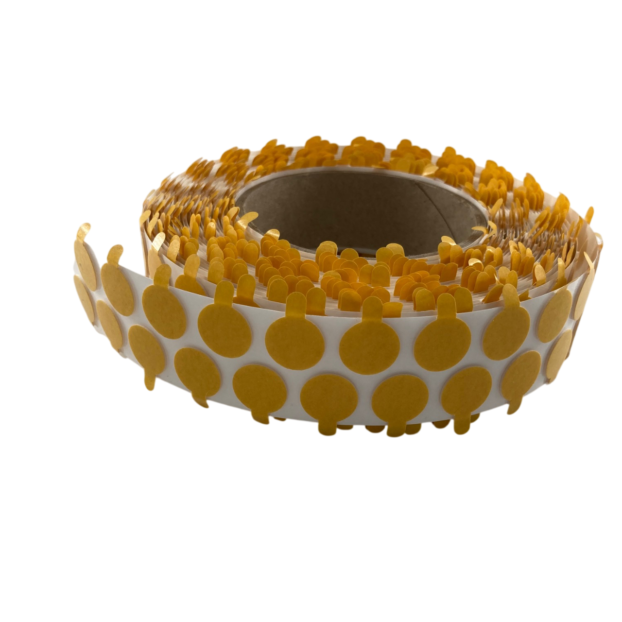 Klebepunkte für Dochte