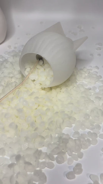 Hochwertiges reines Bienenwachs, weiß | Pastillen | Gieße Deine eigene Kerze | für Naturkosmetik